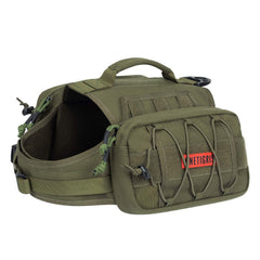 ONETIGRIS Mammoth dog pack main view demonstrates ergonomic fit for longer hikes.