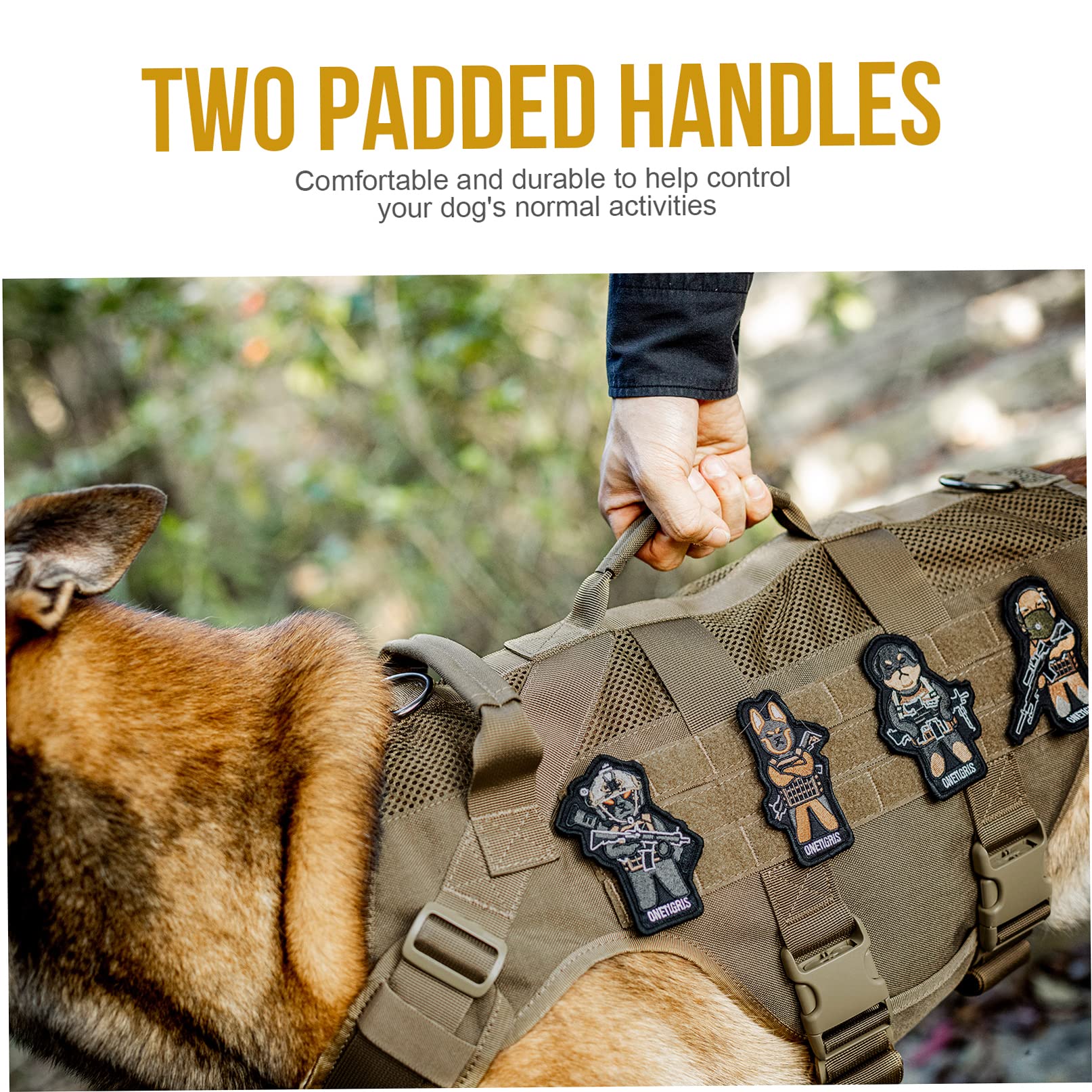 OneTigris No Pull Tactical Dog Harness ideal for walking and training