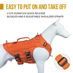 OneTigris quick-release-buckles-utx-duraflex features durable buckles for quick secure fastening.