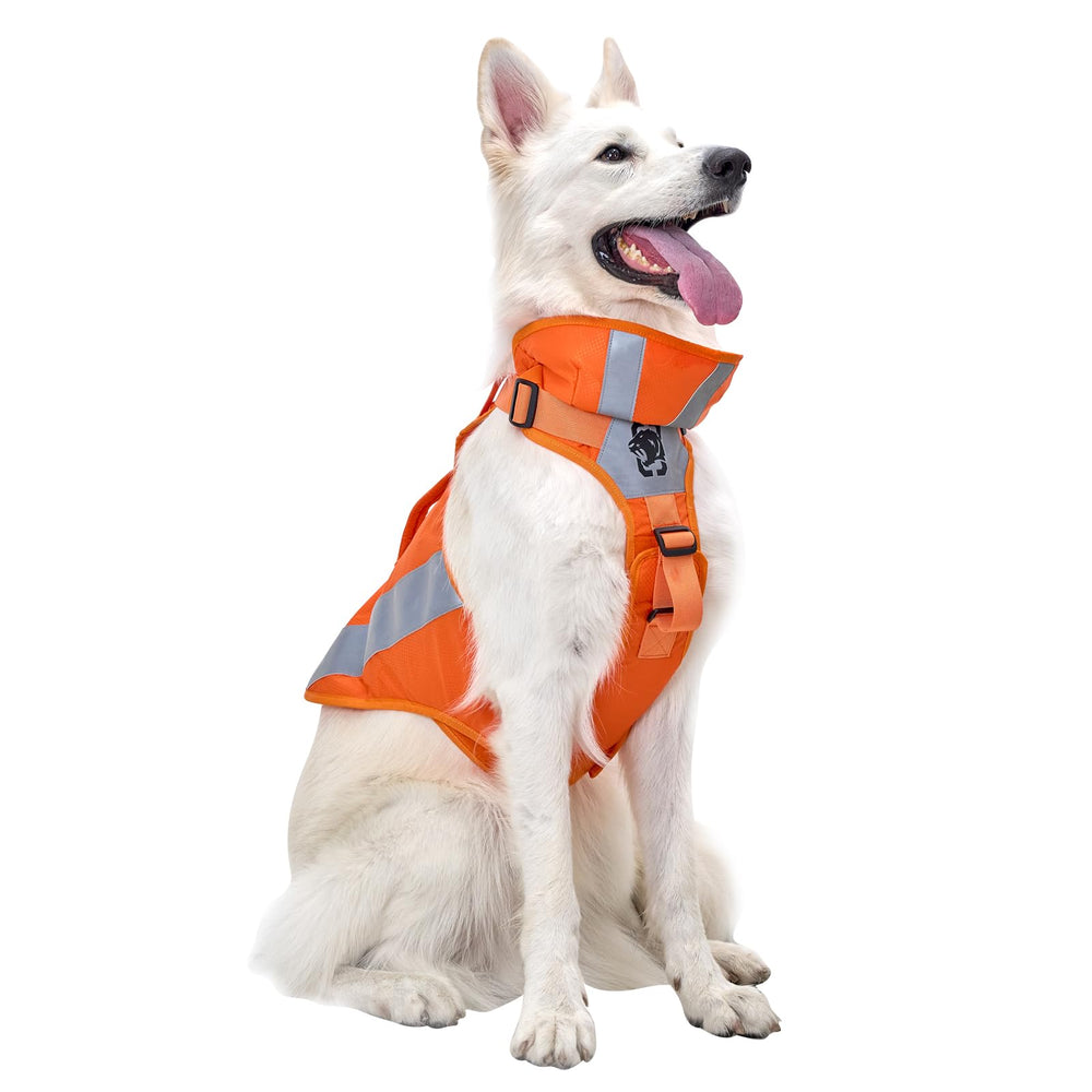 OneTigris Reflective Dog Vest folded compact for storage