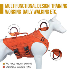 ONETIGRIS dual padded grab handles offer quick handling in crowds.