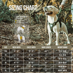 OneTigris Tactical Dog Harness Vest back view highlighting padded comfort and secure fit