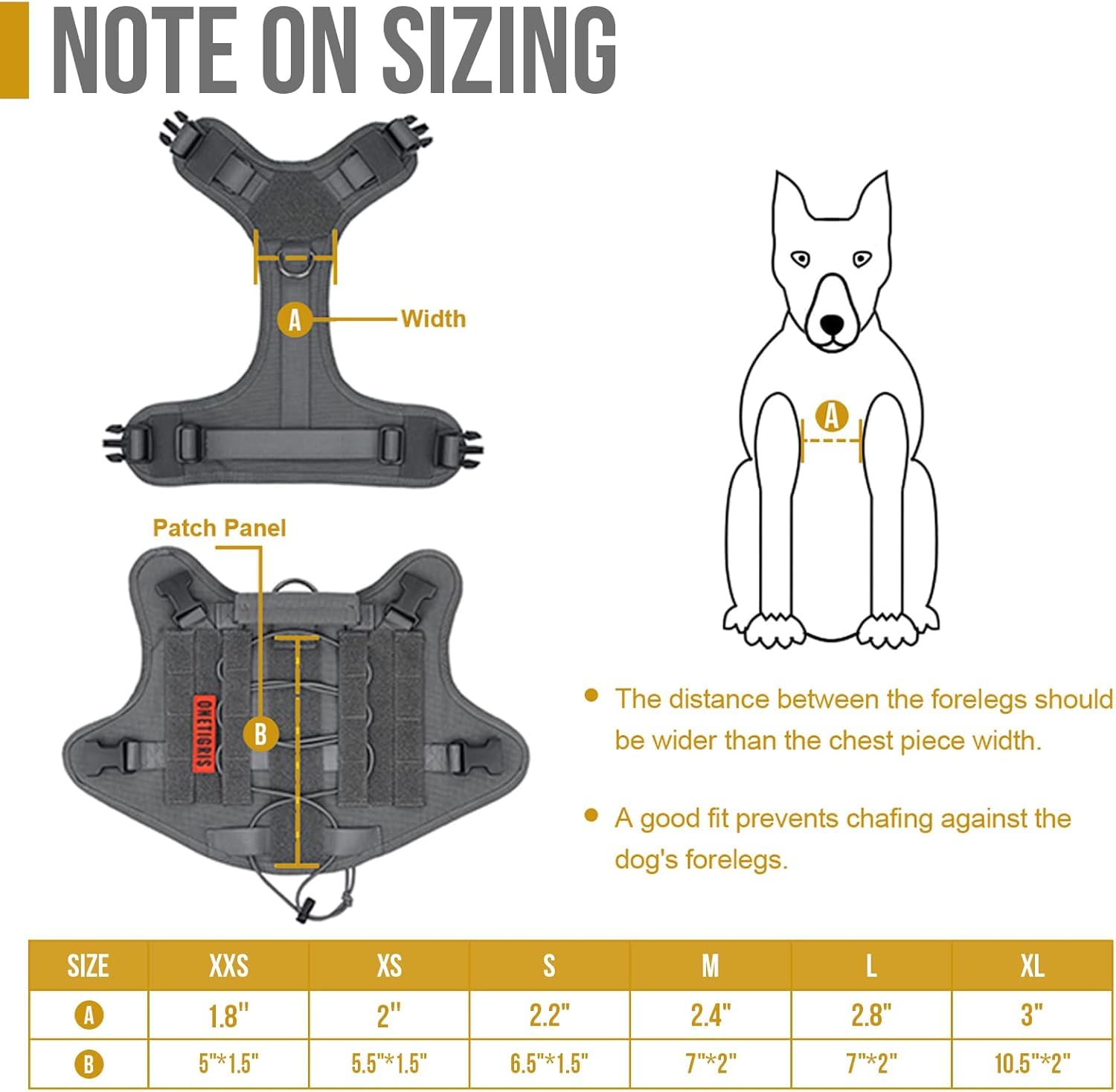OneTigris padded nylon vest provides comfortable wear on long walks