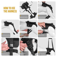ONETIGRIS Victus adjustable straps for customized fit
