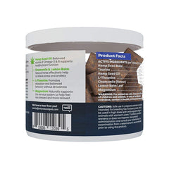 Only Natural Pet hemp soft chews – close-up highlighting joint comfort and relaxation for dogs.