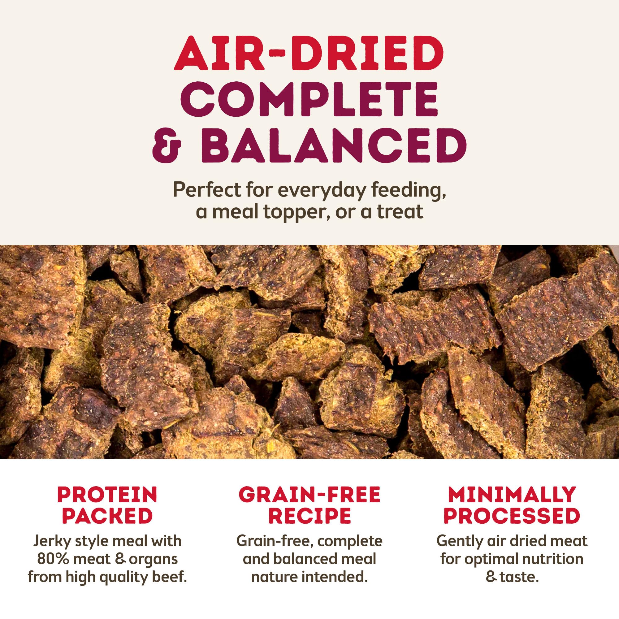 Only Natural Pet MaxMeat ingredients-beef-pumpkin-parsley highlights real meat protein with limited ingredients.