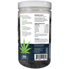 Only Natural Pet soft-chews-texture-closeup highlights palatable, hemp-based calming support.