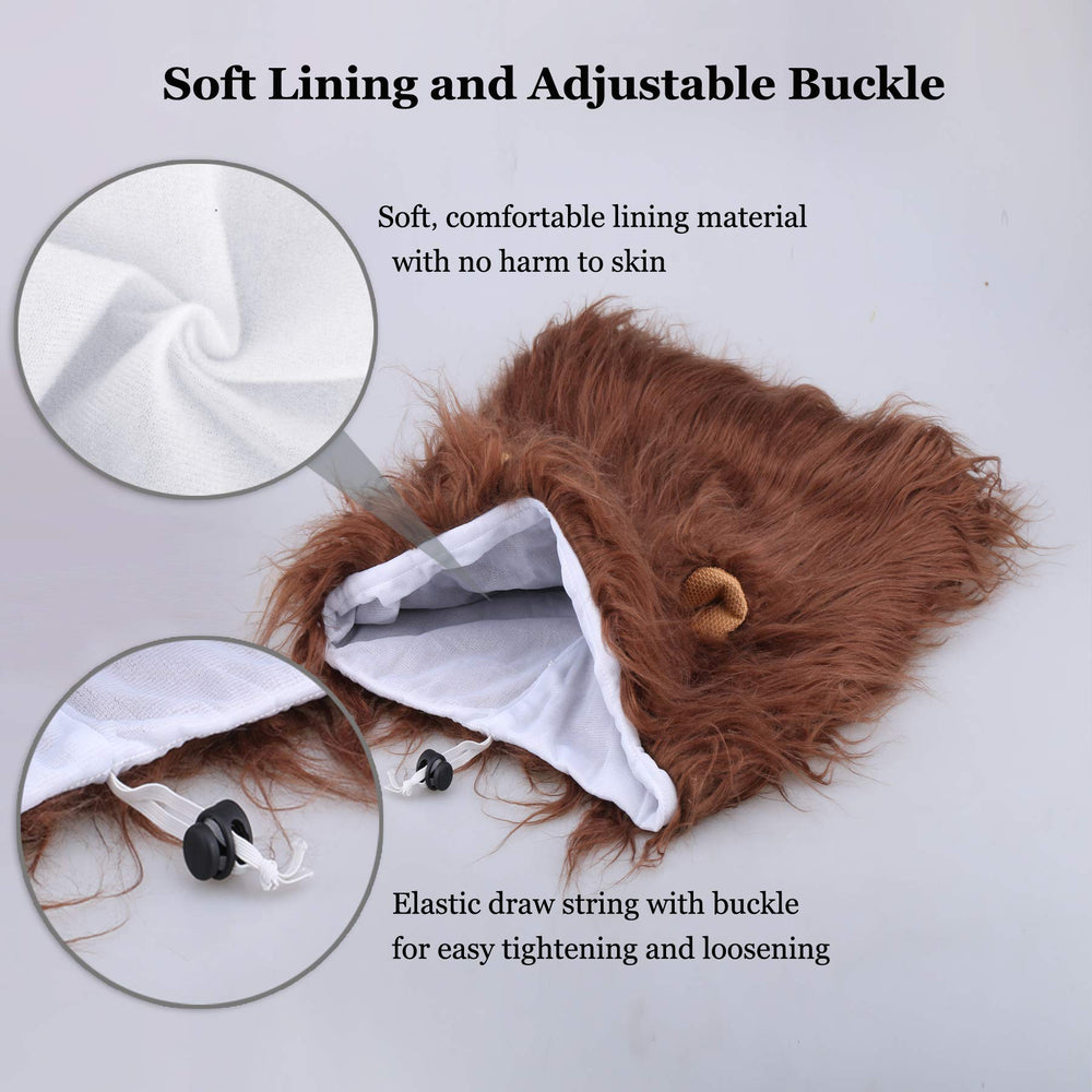 Onmygogo adjustable neck size fits 60–80 cm for medium to large dogs