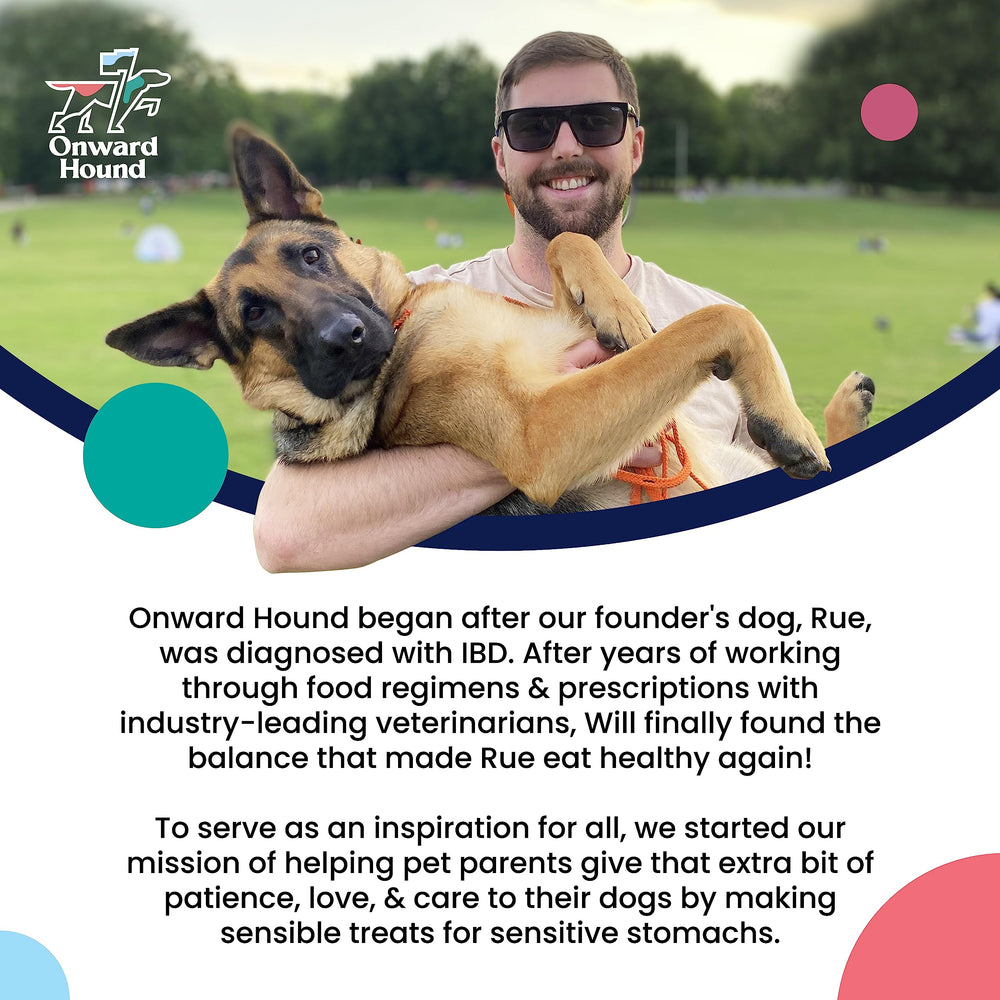 Onward Hound odor-free natural elk antler promotes peaceful chew sessions.