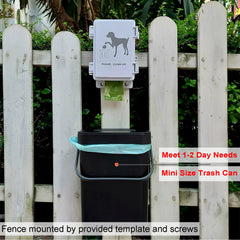 Onybte wall-mount-poop-dispenser image highlights easy-access design for home use.
