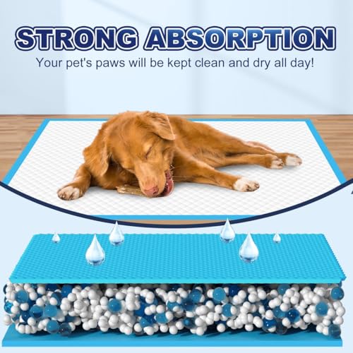 Oomicat high-absorb-core pads lock moisture and form a gel instantly.