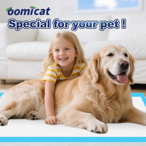 Oomicat Puppy Pads non-slip backing helps prevent slips on floors.
