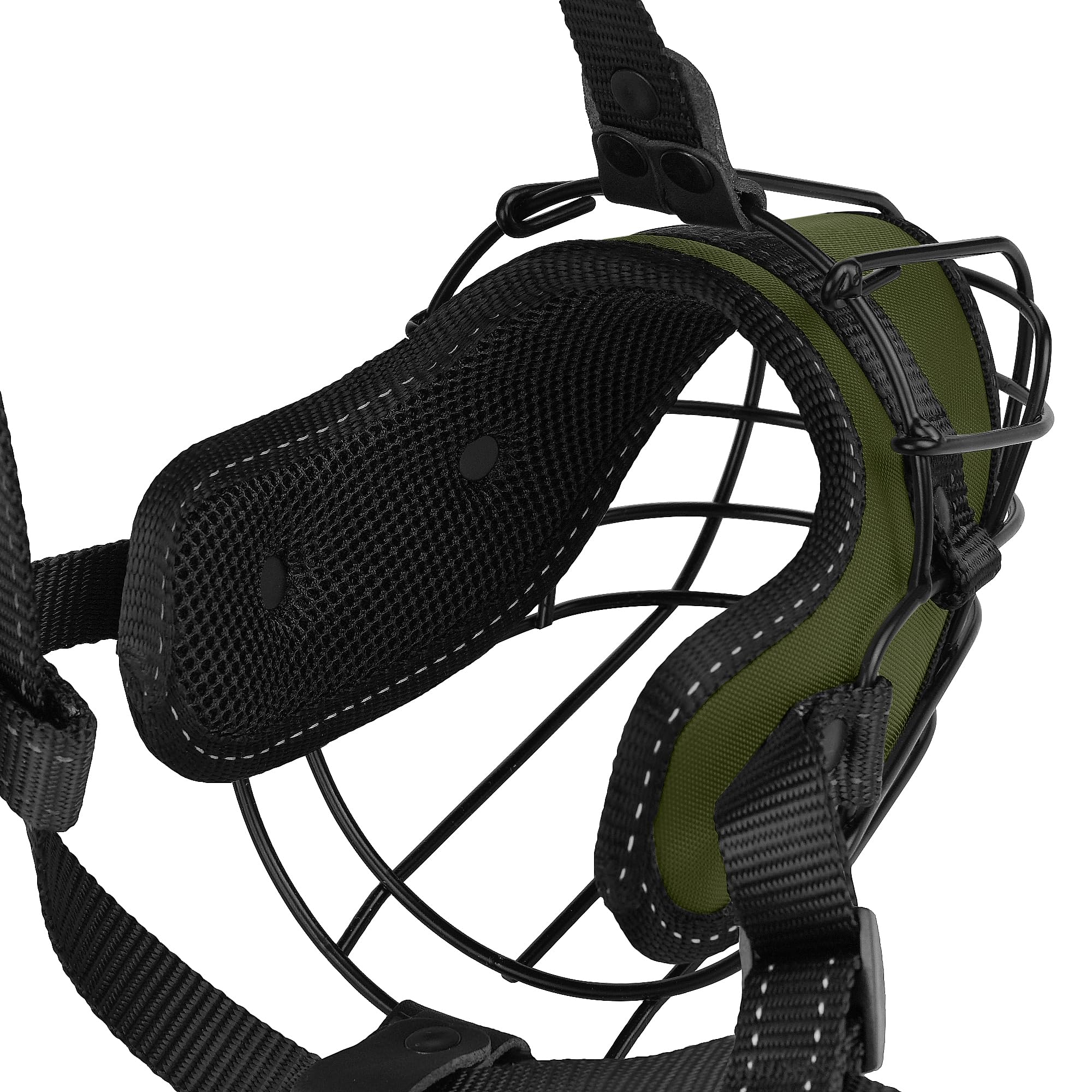 OOPSDOGGY night-walk safety muzzle improves visibility in low light
