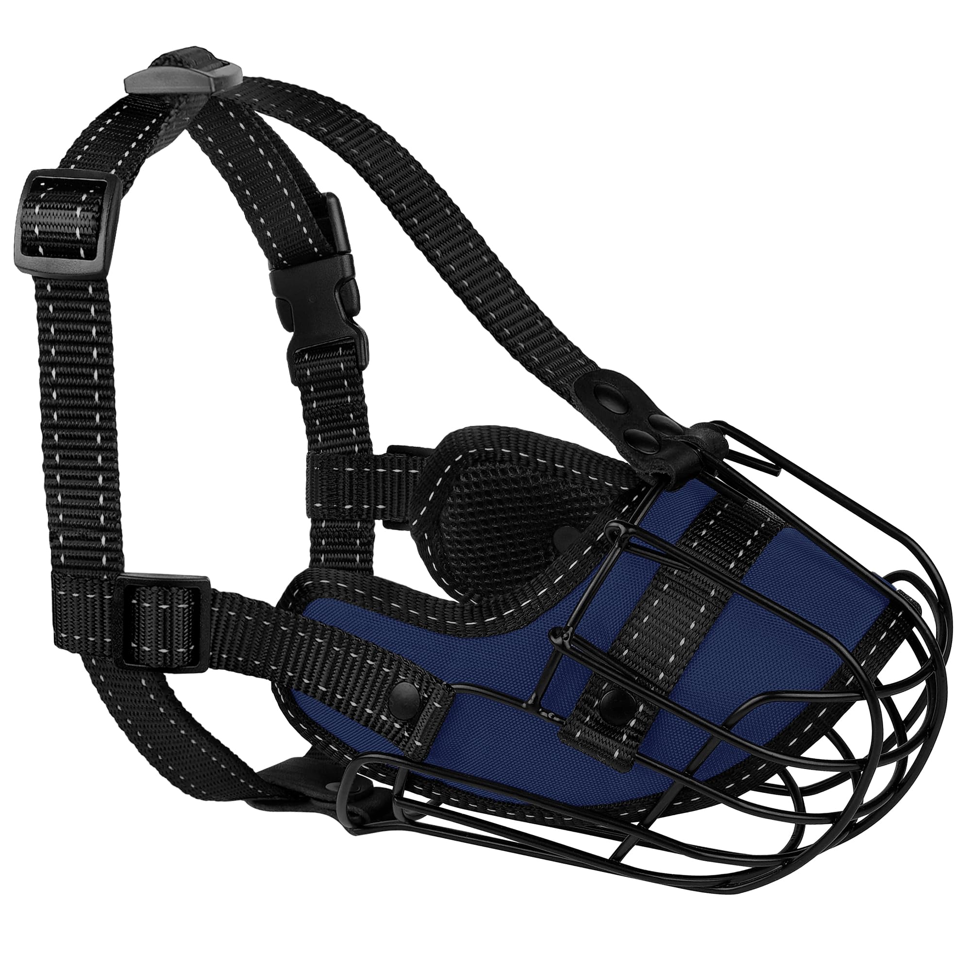 OOPSDOGGY Pitbull muzzle soft cage design supports comfort while protecting others