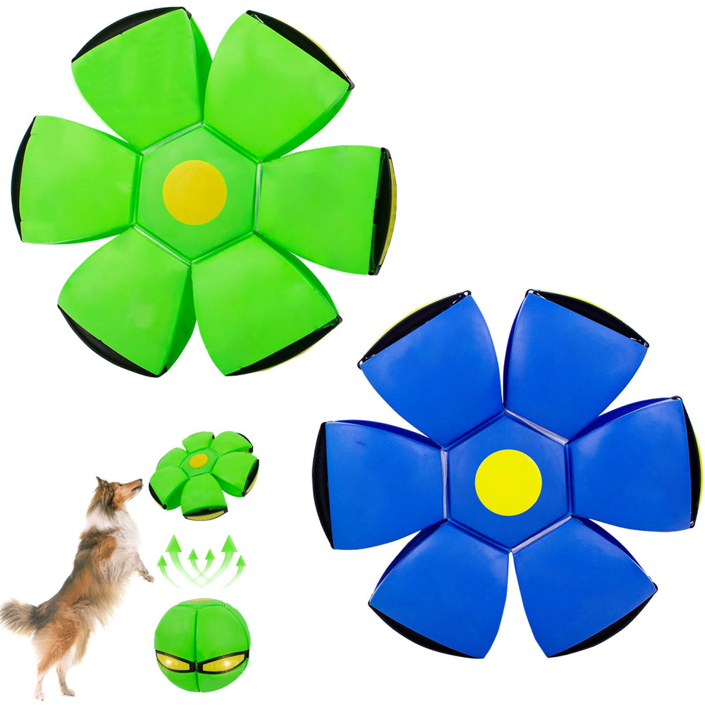 OOXYG Magic Bouncing Ball yellow-circle switch shows dual forms for varied play.