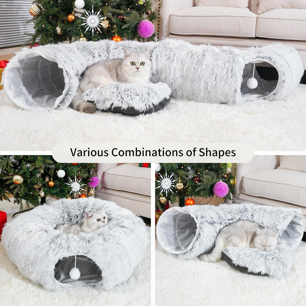 OOZAZEMM soft plush cushion provides warm, cozy comfort for naps.