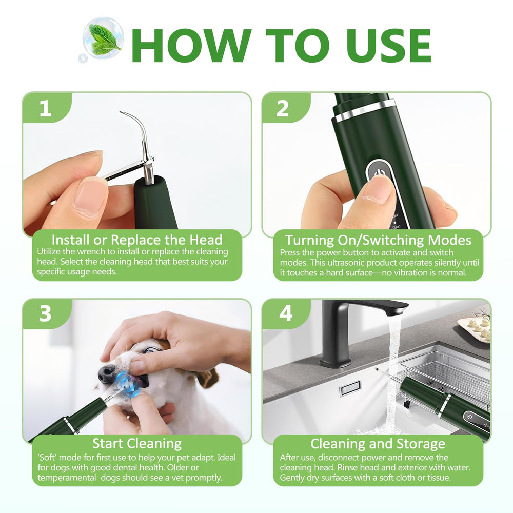 Opdent six-mode operation display demonstrates adjustable cleaning options.