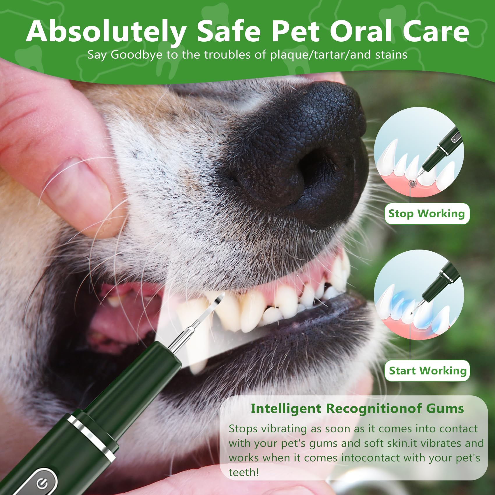 Opdent ultrasonic cleaner tips close-up for efficient dental cleaning.