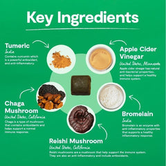 Open Farm Immune Chews label highlights plant-based ingredients for skin and immunity.