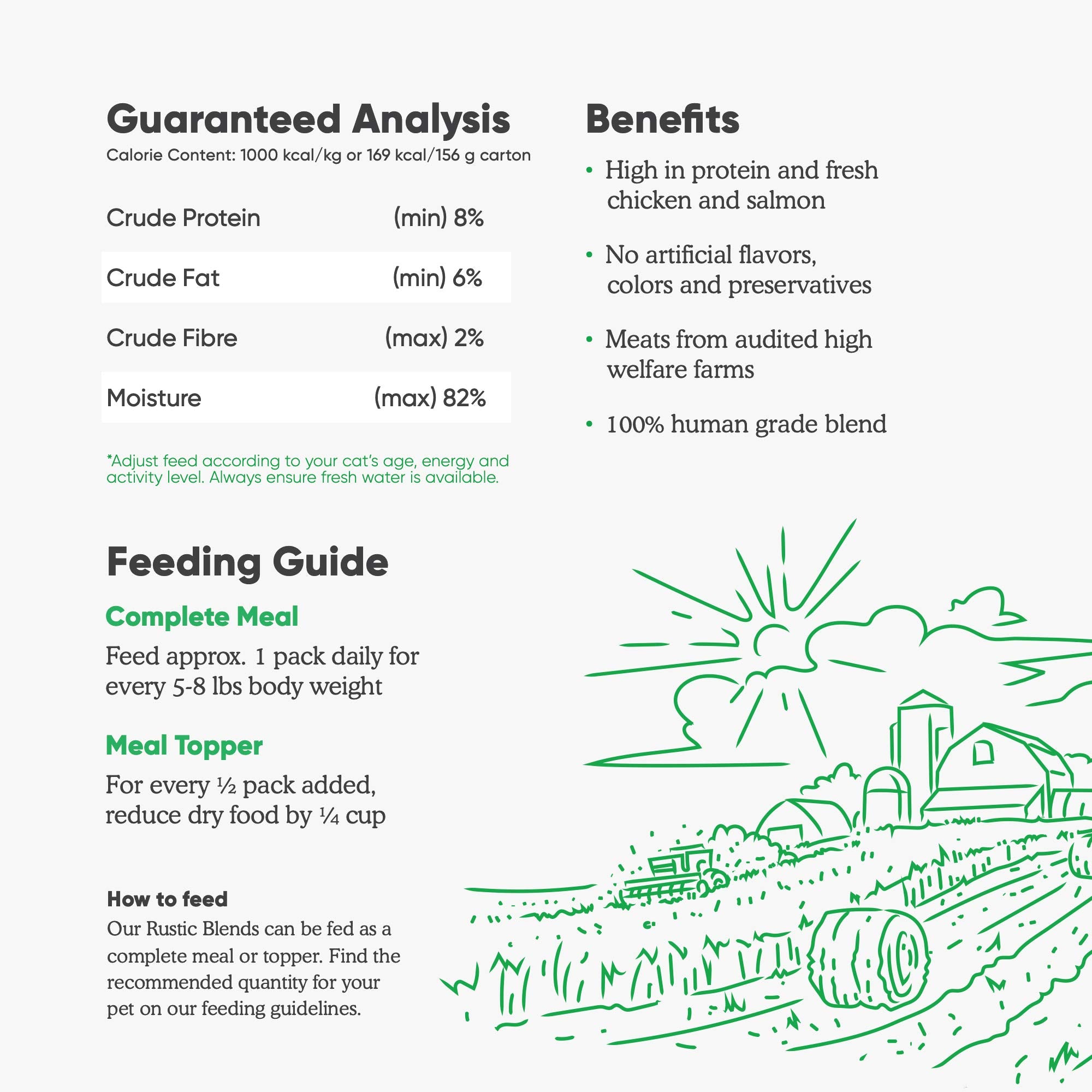 Open Farm full recipe notes complete meal or topper
