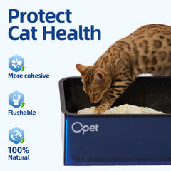 OPET Tapioca dust-free texture highlights low-dust performance.