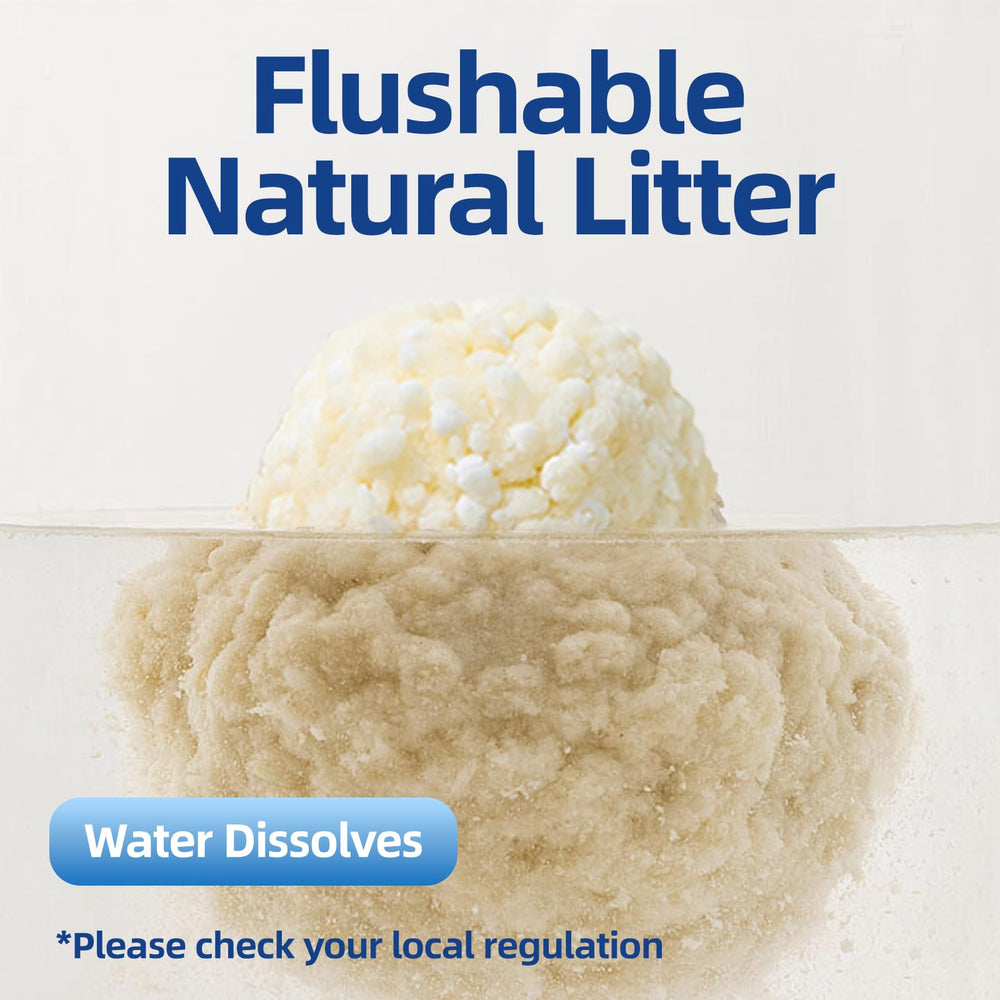OPET Tapioca odor-control test demonstrates fresher litter boxes.