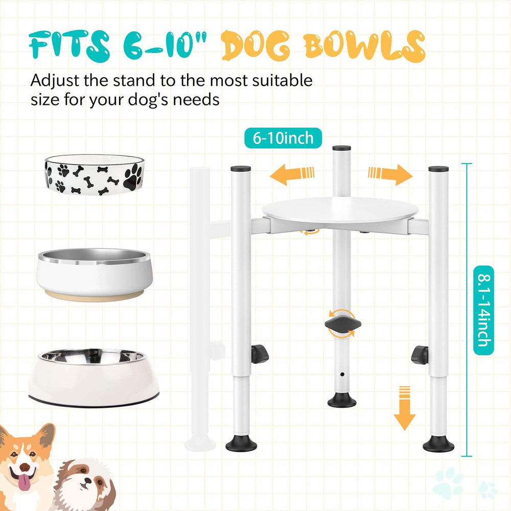 Oppro stand supporting wide bowls in the 5-10 inch range