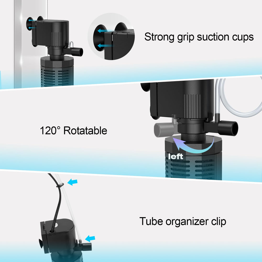 OQTTNEO compact design preserves swimming space while filtering efficiently