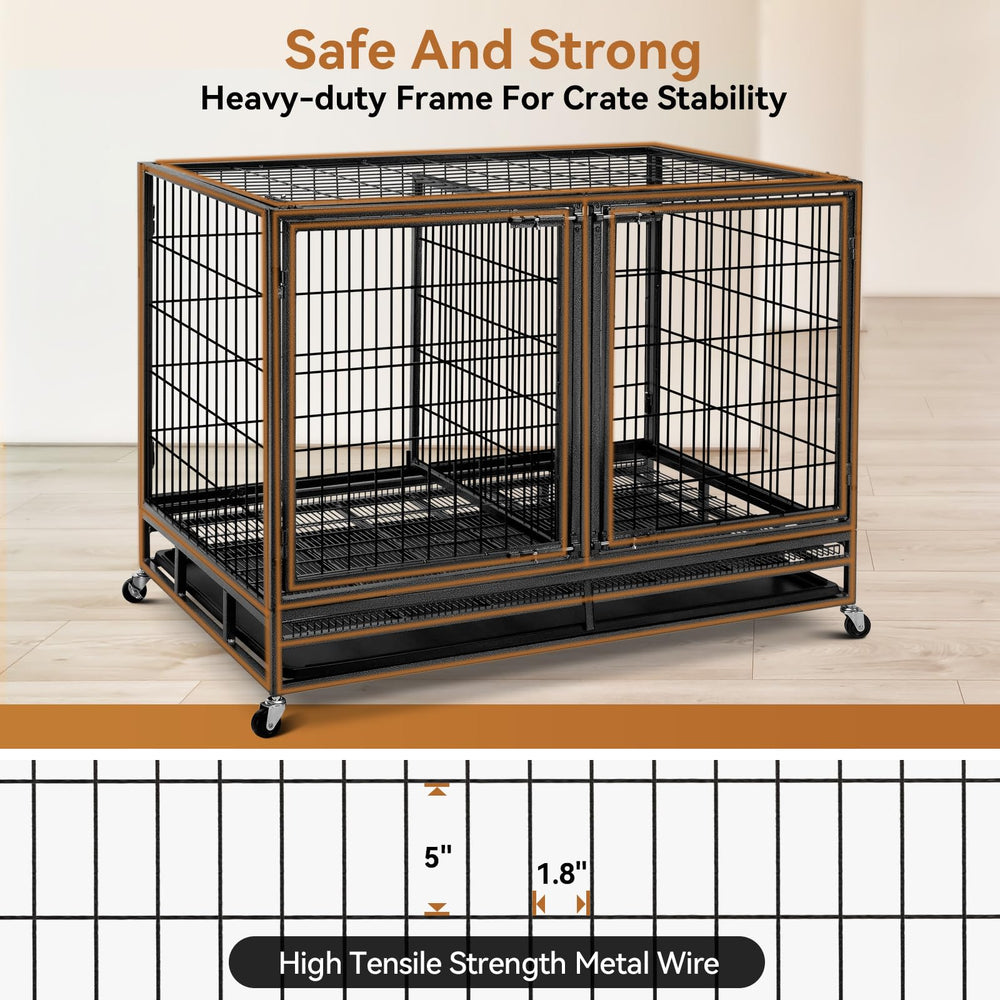 Oranland stackable-design photo highlights space-saving setup for clinics, breeders, or multi-dog households