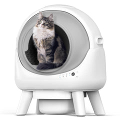 ELS PET Orbitie inside view shows a spacious 65L chamber for multi-cat homes.