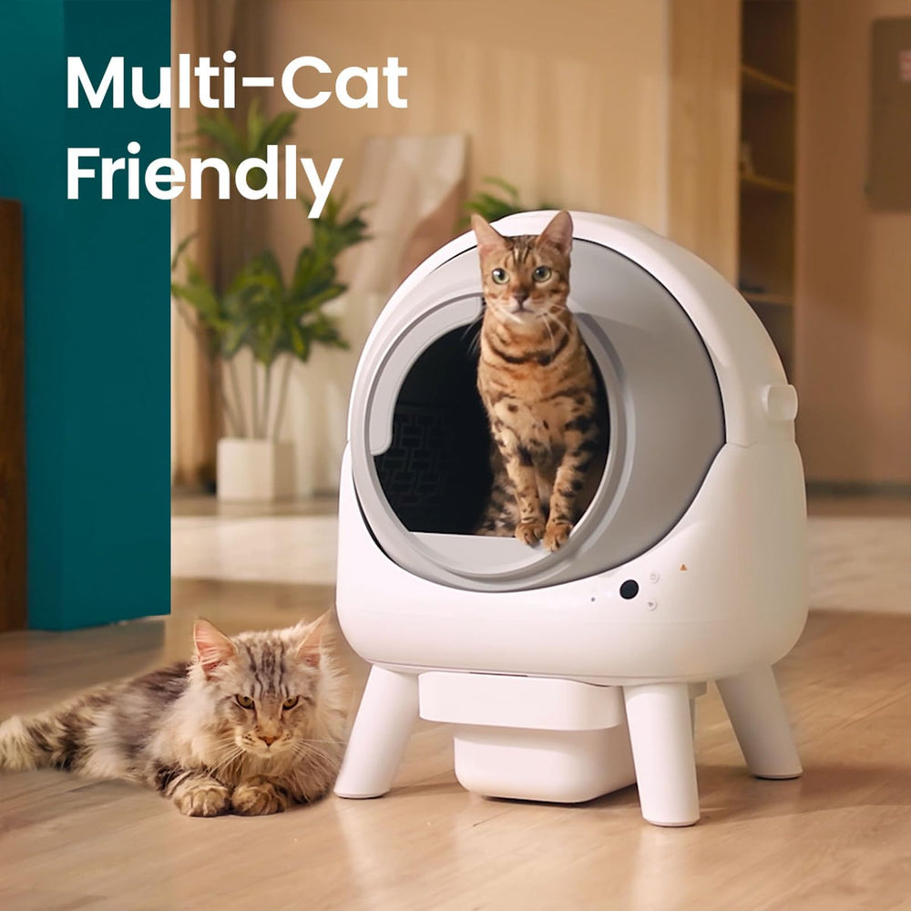 ELS PET Orbitie large-litter-chamber emphasizes capacity for multiple cats and longer intervals.