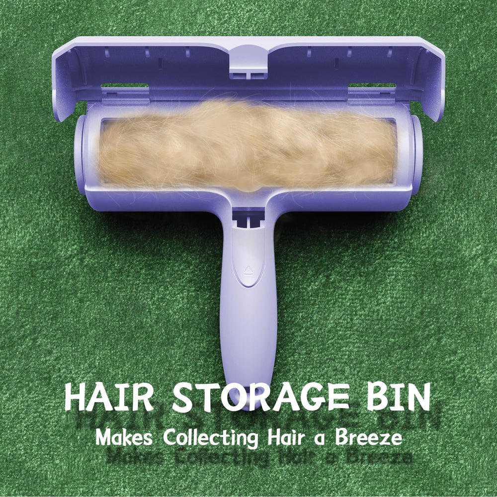 ORDORA Pet Hair Remover storage case keeps it neat between uses