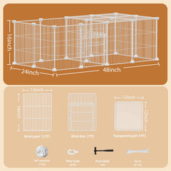 Orekemo CC cage configuration demonstrates tool-free, flexible layouts.