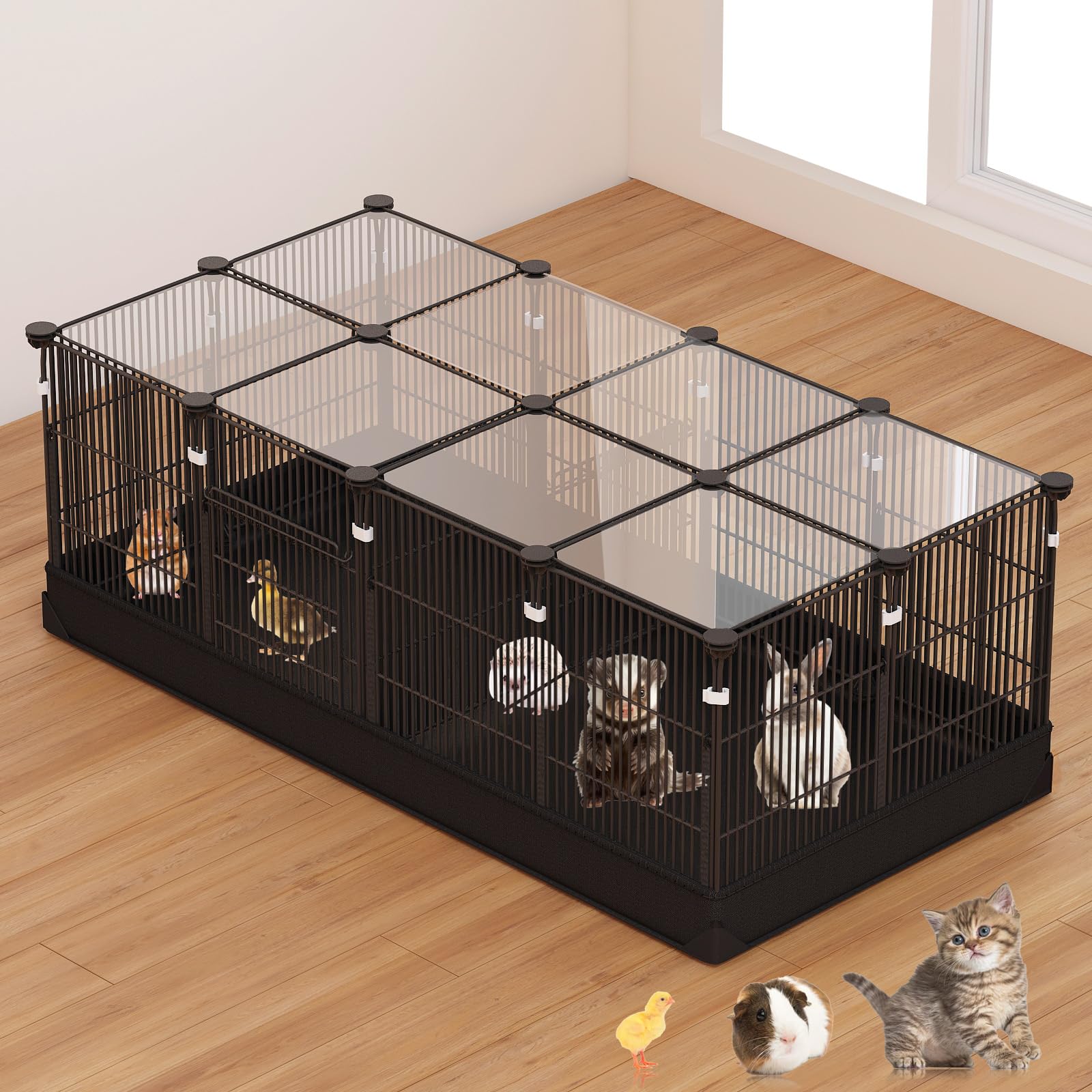 Orekemo multipet compatibility suits rabbits, guinea pigs, and hamsters.