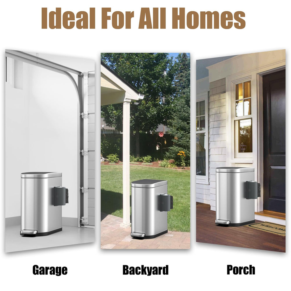 organizelink 3.2-gallon capacity fits patios and garages