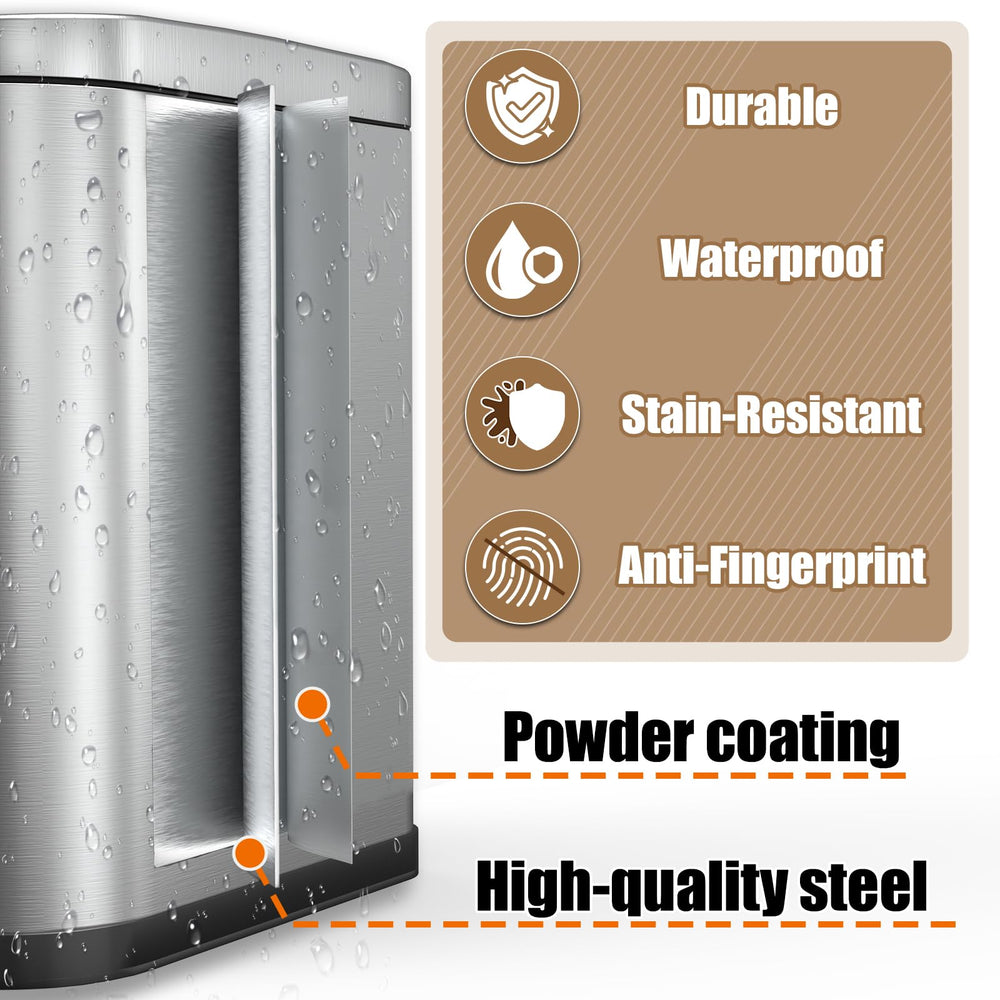 organizelink carbon filters included for ongoing odor control