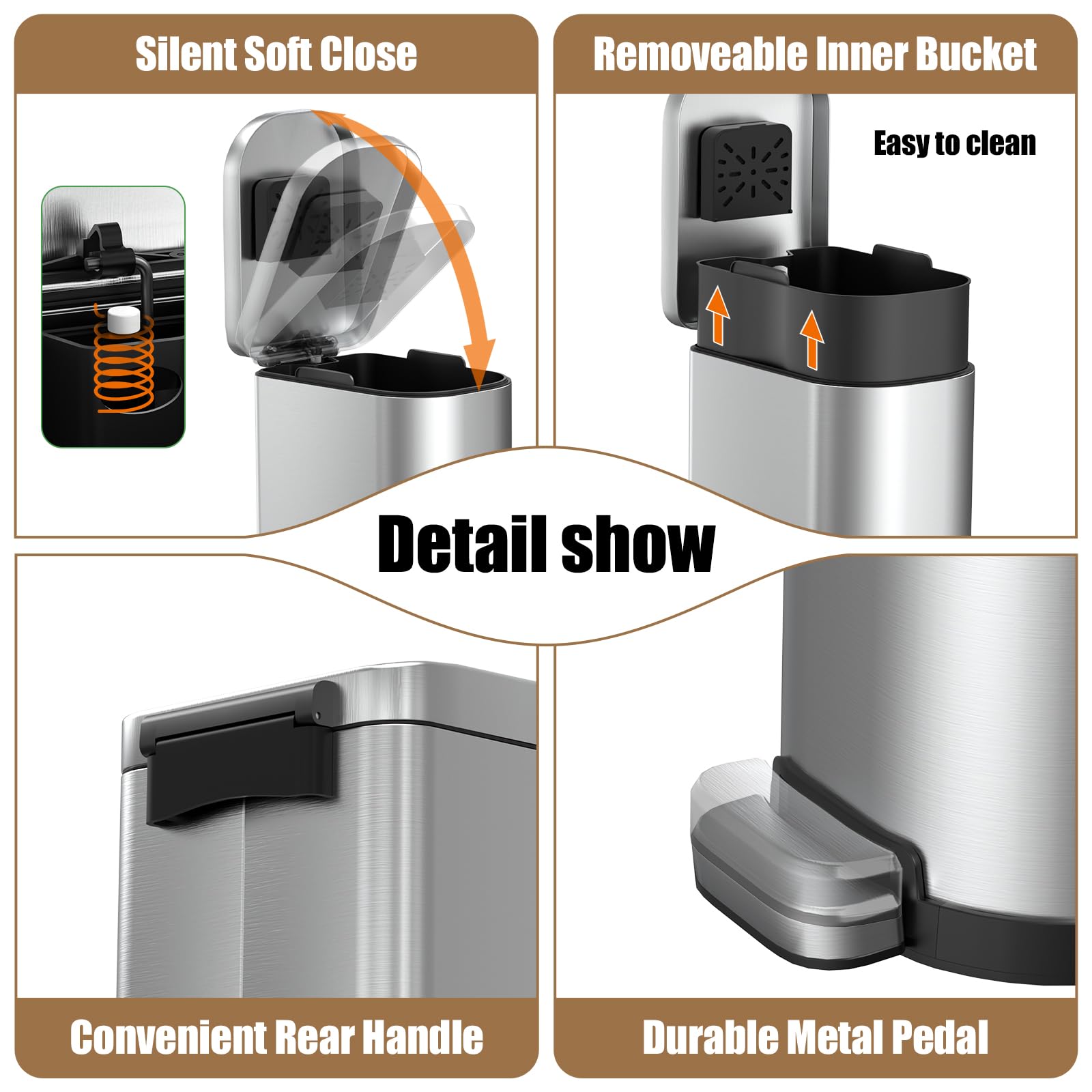 organizelink matte black finish suitable for outdoor or indoor spaces
