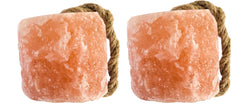Organo Himalaya Himalayan salt lick on rope boosts minerals for daily hydration