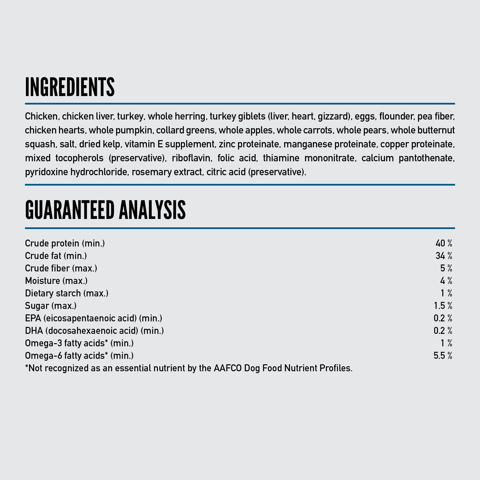 Orijen Epic Bites standalone meal prep with warm water being added