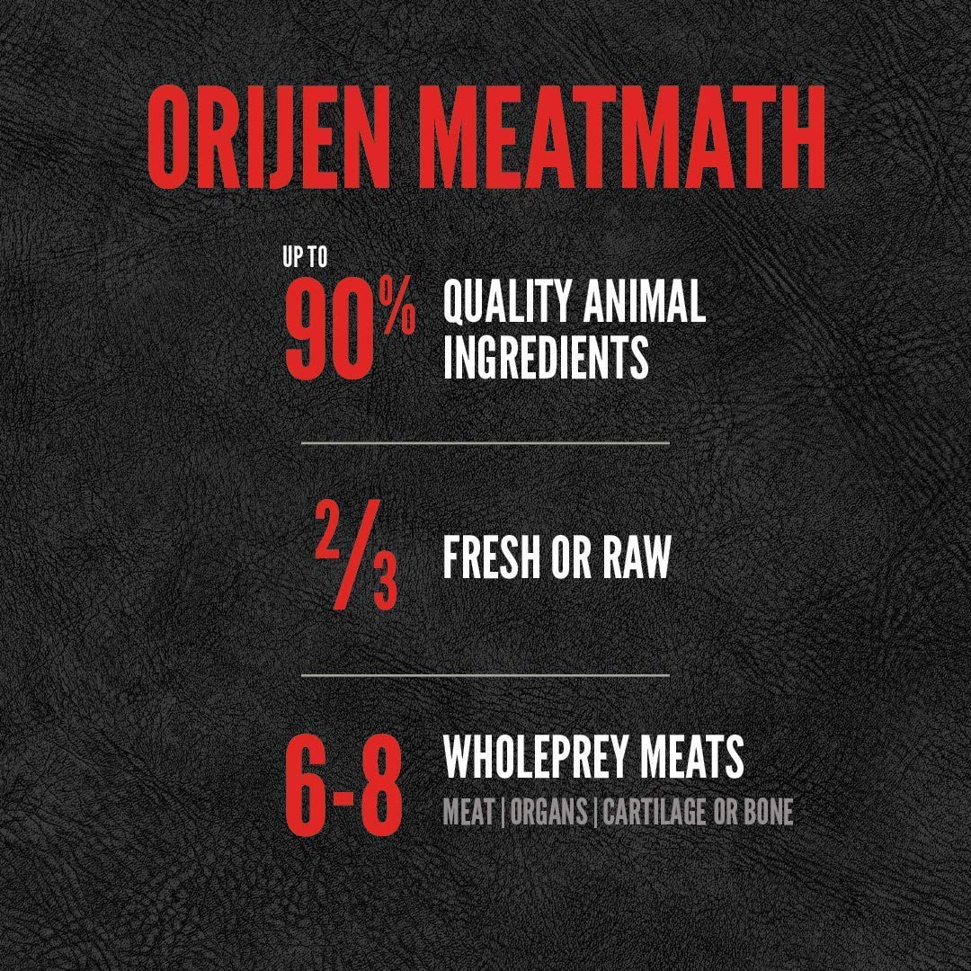 ORIJEN Original Cat Treats ingredients highlight protein variety for snacking options.