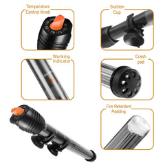 Orlushy heater with explosion-proof quartz glass for safety