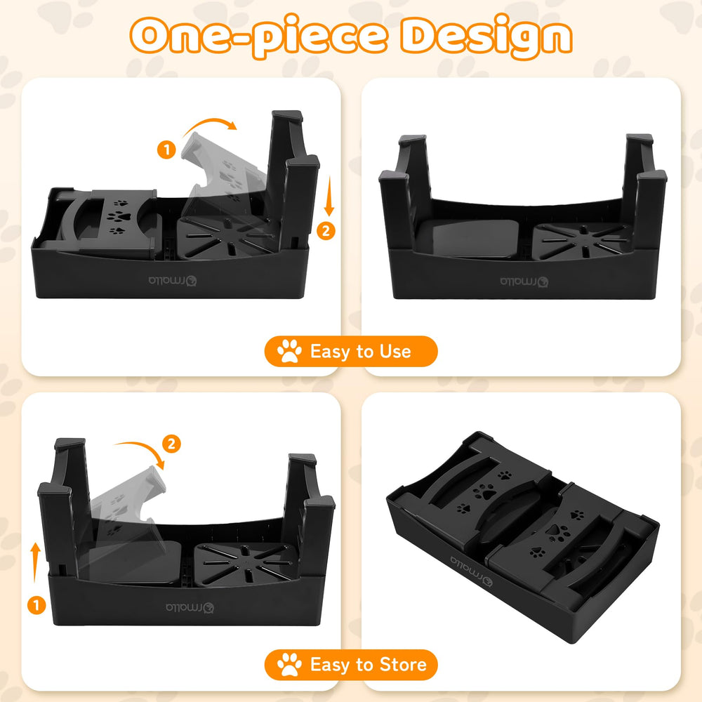 Ormalla anti-slip mat protects floors during feeding.