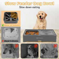 Ormalla neck-joint relief elevated dining setup for dogs