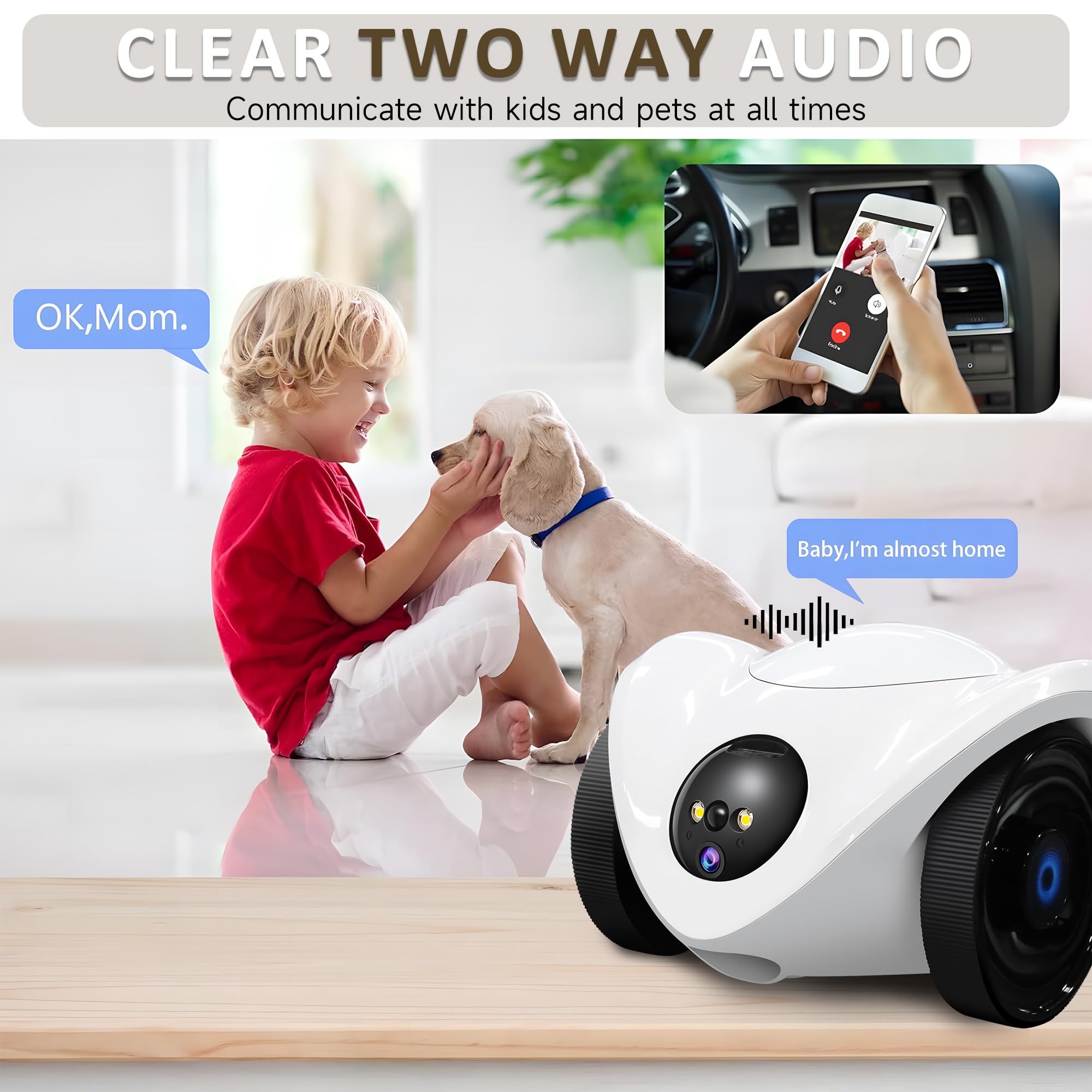 OROMVO 32GB SD card included supports local recordings