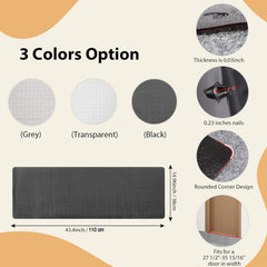 Oroonoko scratch-resistant surface demonstrates durability against claws.