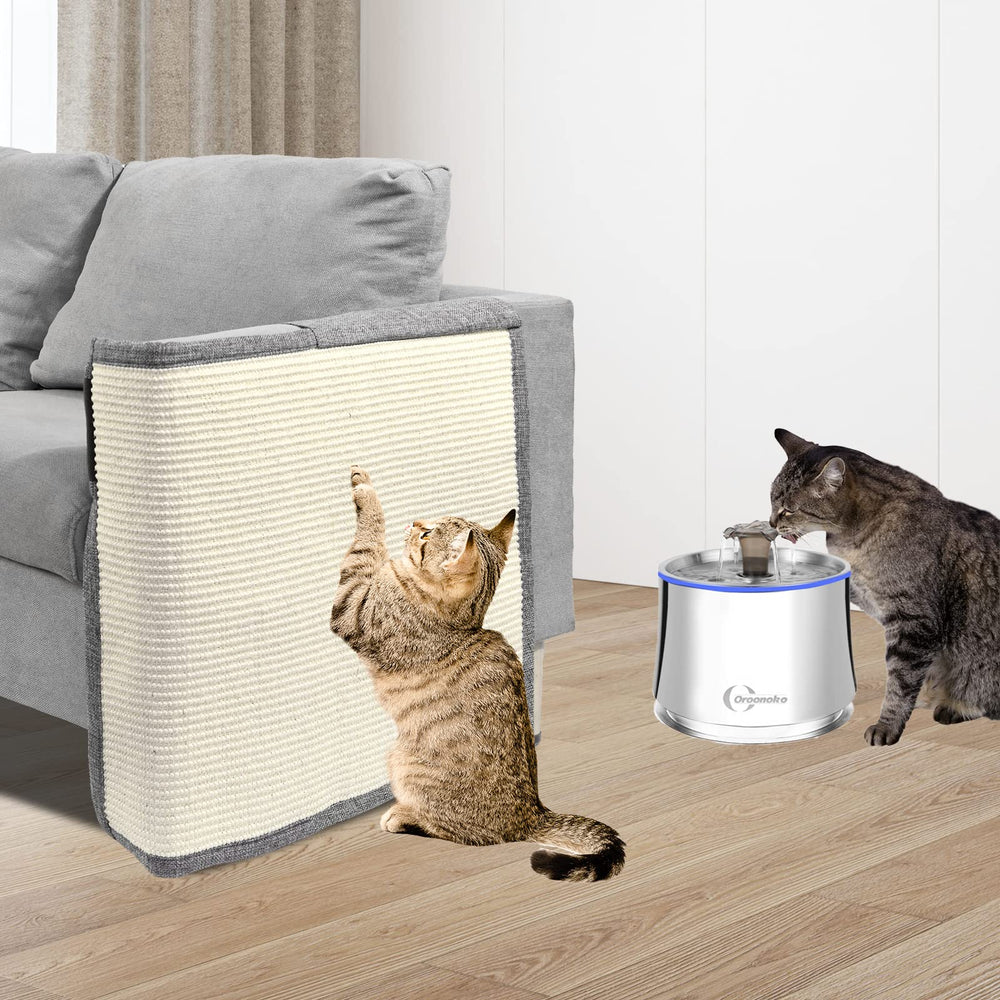 Oroonoko cat scratch couch protector dimensions 23.6 by 19.7 inches ensures sofa compatibility