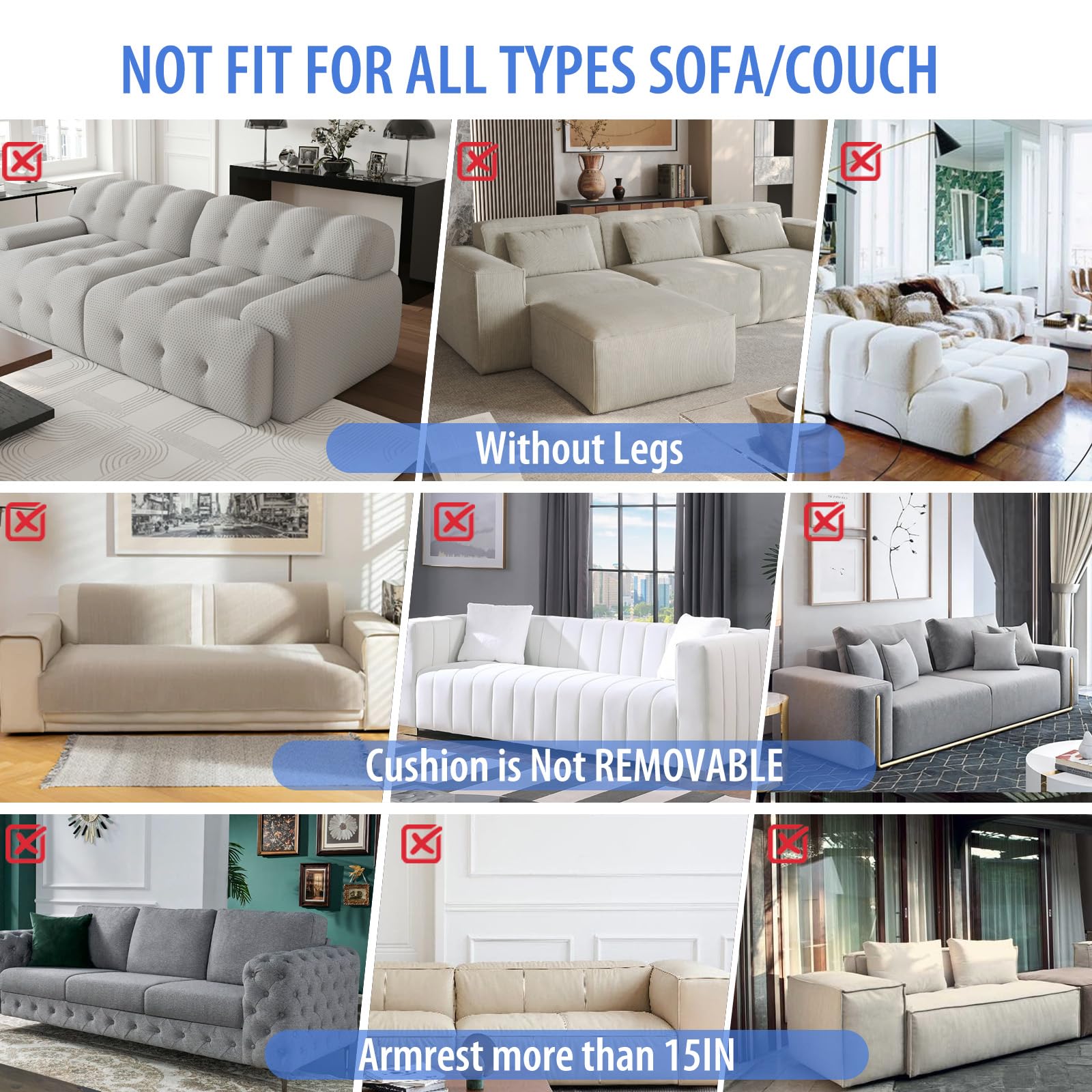 Oroonoko Cat Scratch Couch Protector reinforced edges guard couch corners from claws