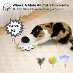 ORSDA Cat Laser Toy safe ABS-material emphasizes sturdy pet-safe construction.