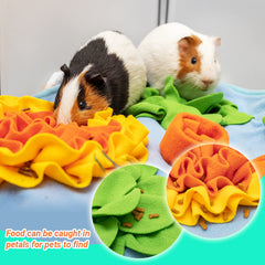 ORZECHKO non-slip bottom keeps the mat stable during play.