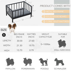 OSCHF dog bed rails side profile shows secure, cozy enclosure